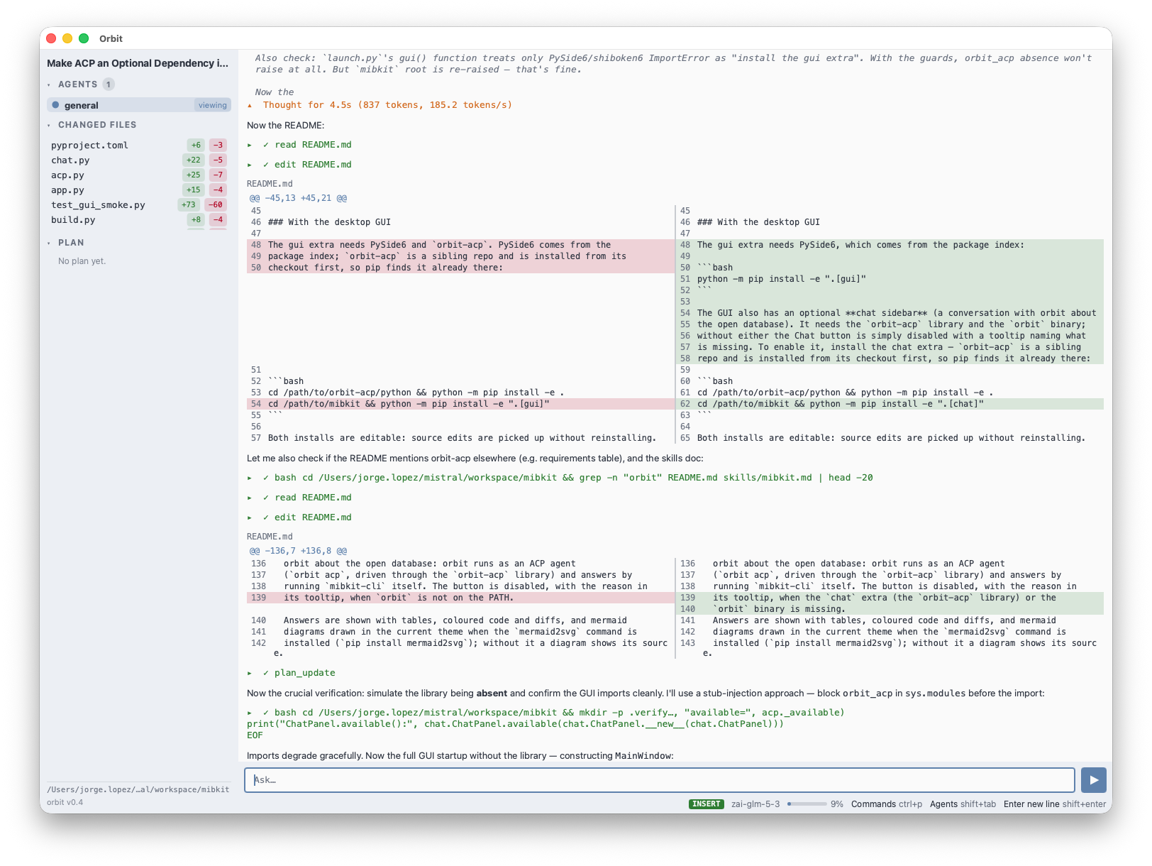 ORBIT code review